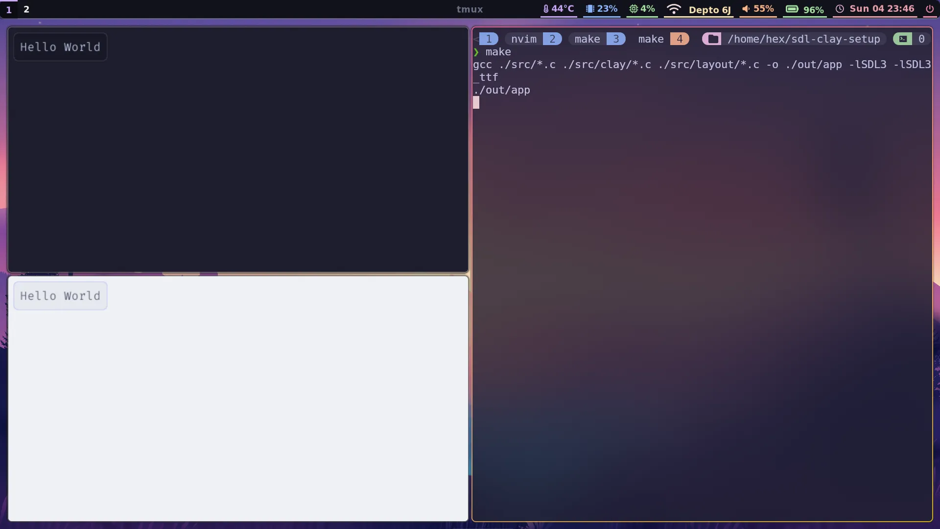 Light and dark mode toggle test