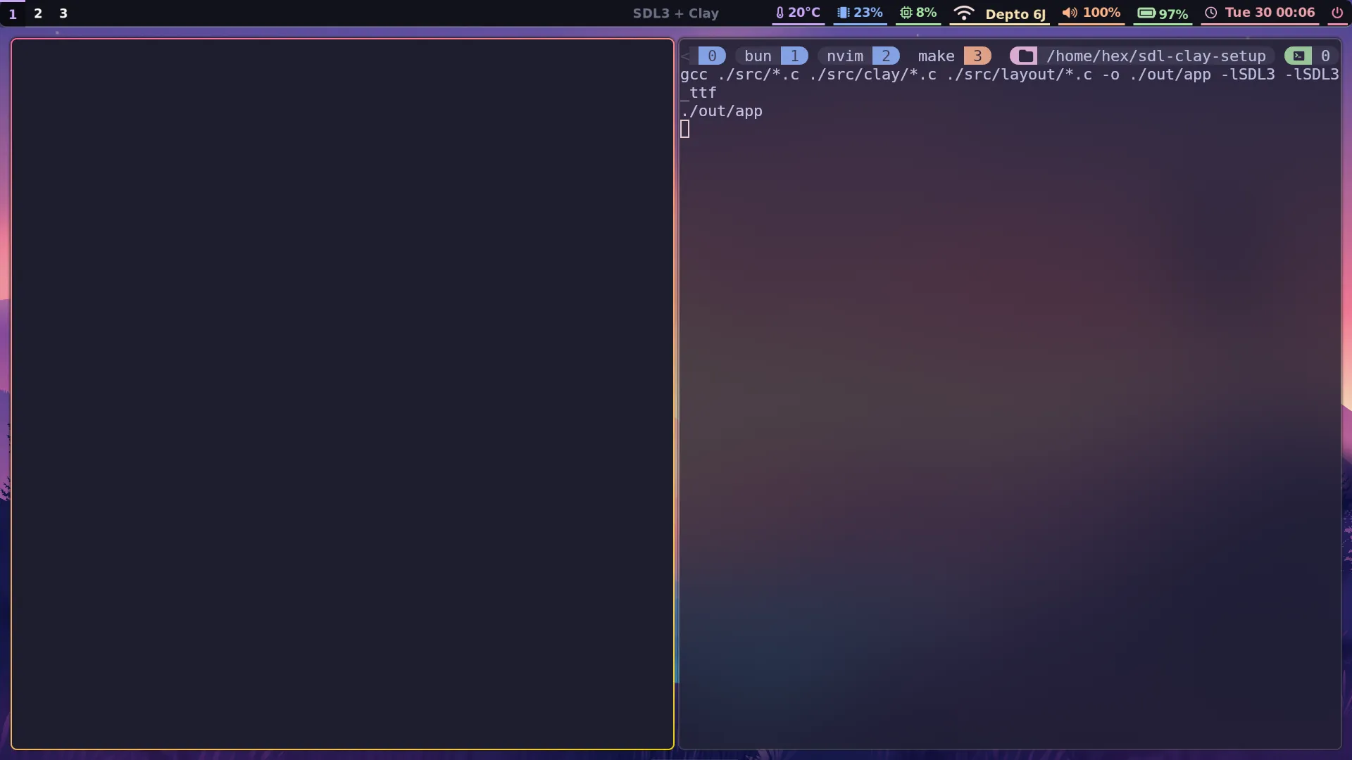 Creating our first Clay element!