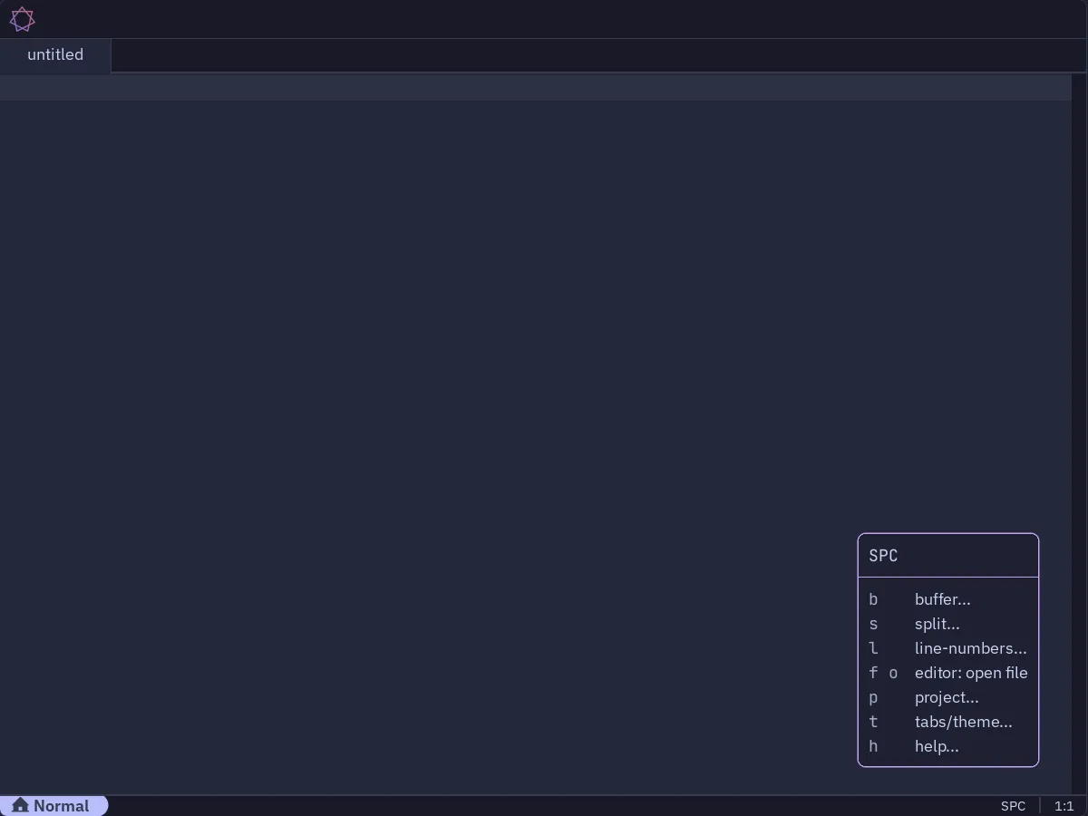which-key floating window